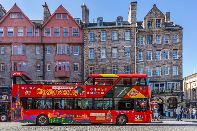 City Sightseeing Edinburgh Hop-On Hop-Off Bus Tour + Kids Go Free - Where to catch it: Waterloo Place to Burns Monument