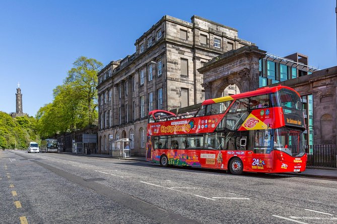 City Sightseeing Edinburgh Hop-On Hop-Off Bus Tour + Kids Go Free - How to use hop-on hop-off on a hilly city without wasting time