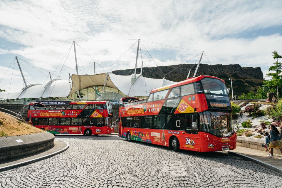 Edinburgh: City Sightseeing Hop-On Hop-Off Bus Tour - The ride experience: open-top views, headphones, and language options