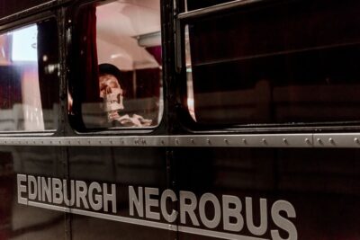 Edinburgh: Comedy Horror Ghost Bus Tour - What the conductor tells you: ghosts, murders, plague, and Burke and Hare