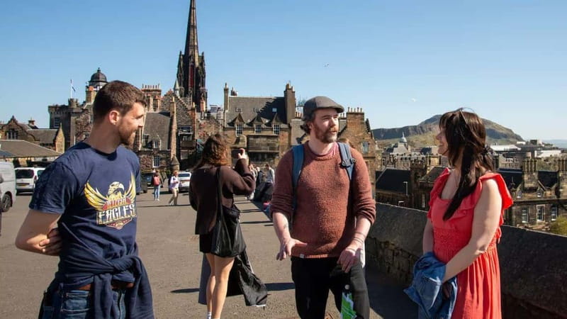 Edinburgh: Edinburgh Castle Guided History Tour with Tickets - Dungeons, military prison, Hospital Square, Mons Meg: the castle’s darker turns