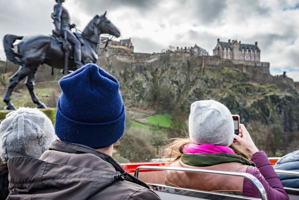 Edinburgh: Hop-On Hop-Off Bus Pass with 3 City Tours - Quick hits before you board