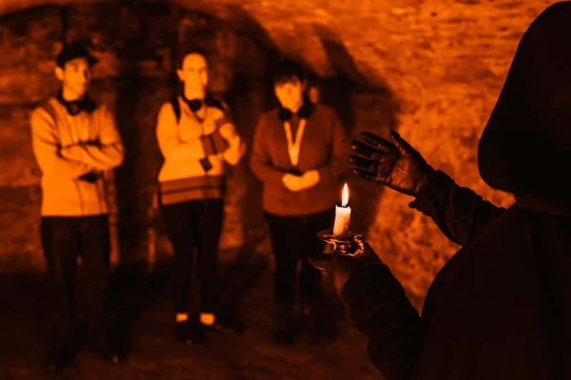 Edinburgh: Immersive, Adult-Only Haunted Vaults Night Tour - The TourTalk Audio Devices: Hearing Every Word in the Dark