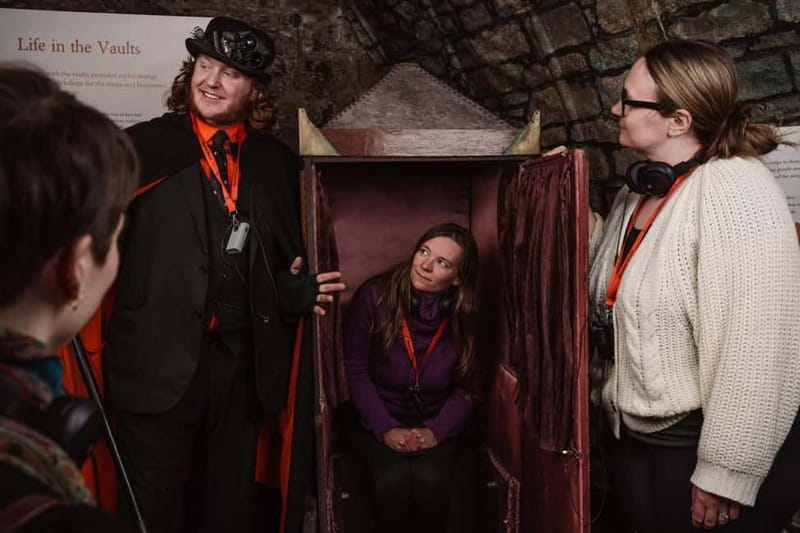 Edinburgh: Immersive Small-Group Haunted Underground Tour - Meeting at Mercat Cross and the Old Town “warm-up” walk