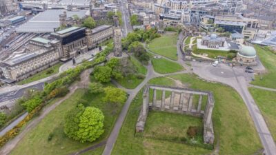 Edinburgh: Old Town History Walking Tour - Finding the start near St. Giles’ Cathedral (the black umbrella tip)