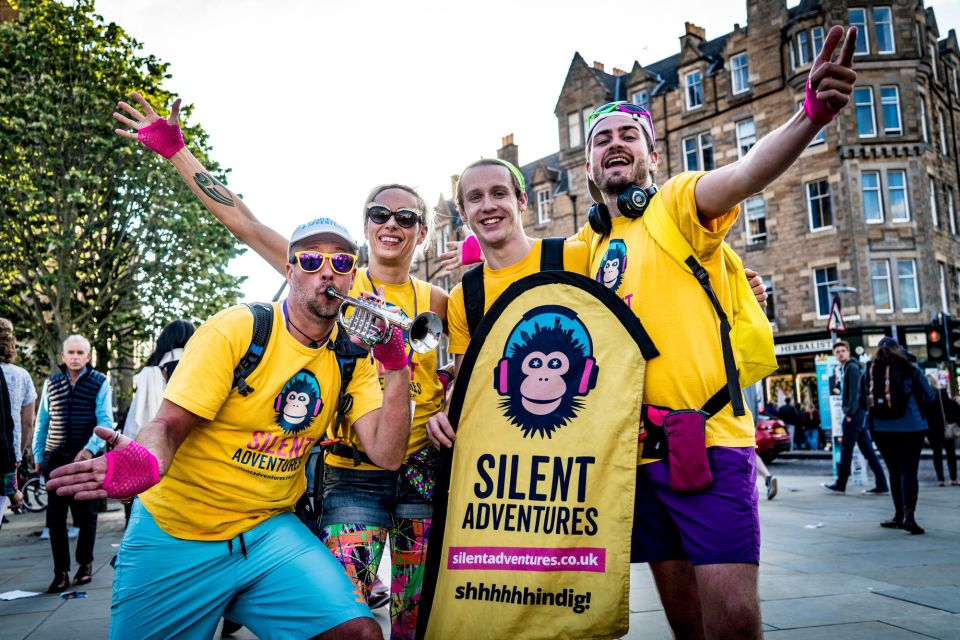 Edinburgh: Silent Disco Adventure Tour - Why a Silent Disco Works So Well in Edinburgh Streets