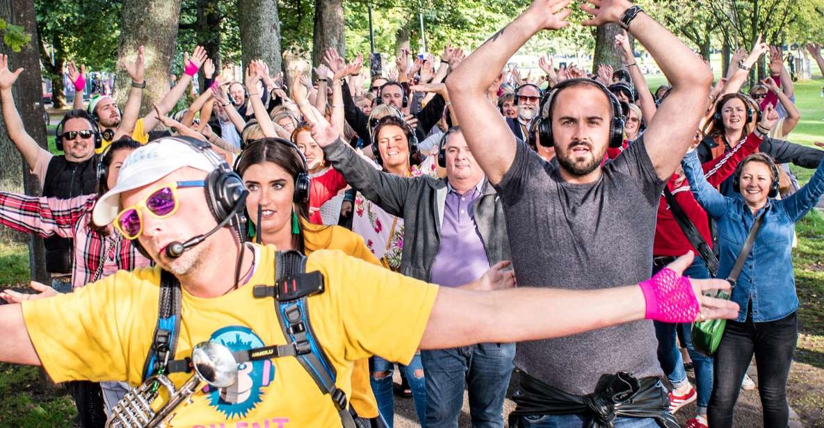 Edinburgh: Silent Disco Adventure Tour - Meeting at The Piper’s Rest (and the August Meadows Swap)