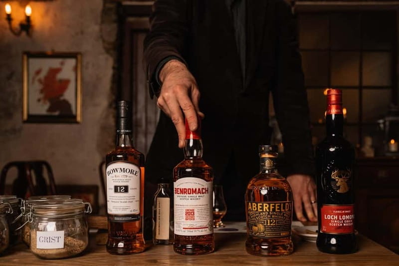 Edinburgh: Small-Group History of Whisky Tour with Tasting - George Ballantine and Andrew Usher Jr: how Edinburgh home-brewers became export brands