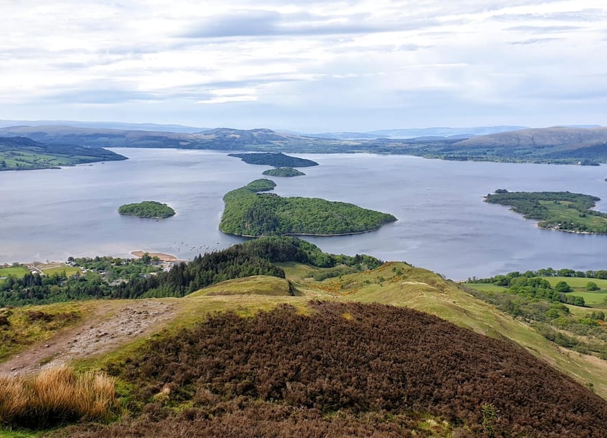 Edinburgh: Stirling Castle, Kelpies, Whisky & Highlands Tour - Loch Lomond and the Trossachs walk: myths, wildlife talk, and a steep-leaning trail warning