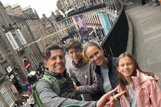 Edinburgh's Amazing Harry Potter Walking Tour - Kids Free! - Old Town atmosphere and famous landmarks: where the city does the heavy lifting