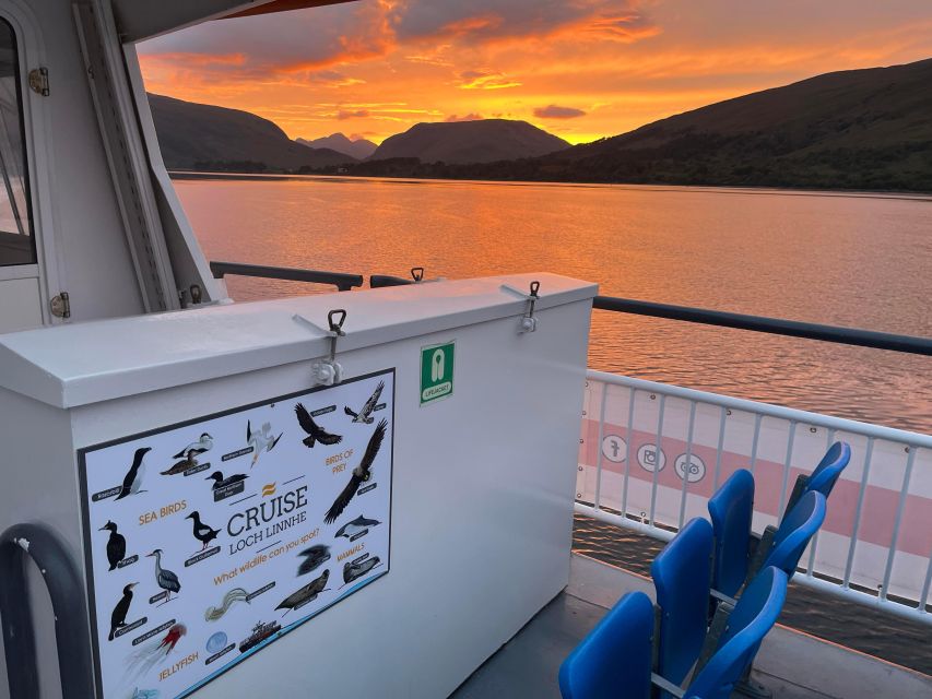 Fort William: Evening Cruise with Views of Ben Nevis - Loch Linnhe, Corpach, and the Caledonian Canal Entrance