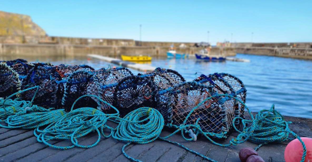 From Aberdeen: Coastal Villages of Aberdeenshire Tour - Gardenstown and Crovie: a cliff-foot village walk with Moray Firth views