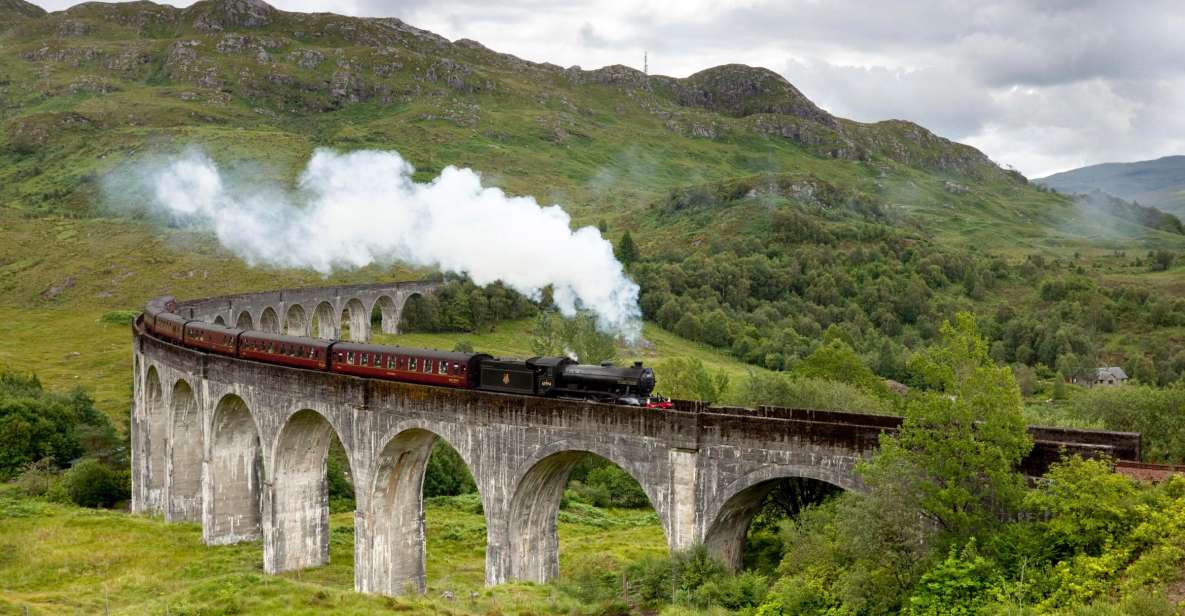 From Edinburgh: 2-Day Highlands Tour with Hogwarts Express - Loch Ness: cruise and Urquhart Castle, with timing reality built in
