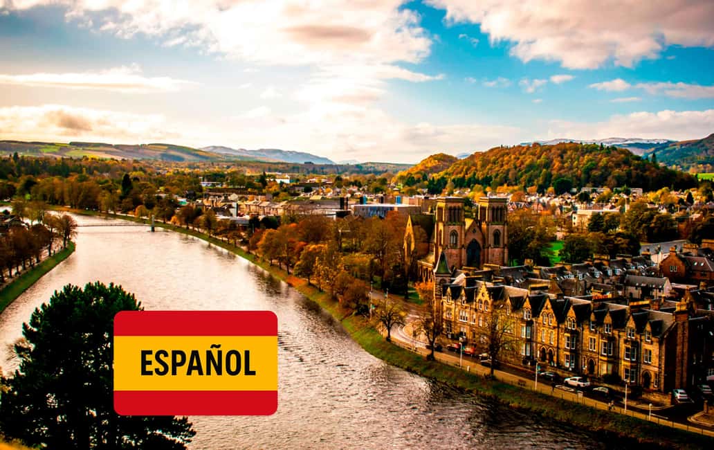 From Edinburgh: Loch Ness & Inverness Tour in Spanish - Leaving Edinburgh: Bankfoot, Hairy Coos, and mountain roads