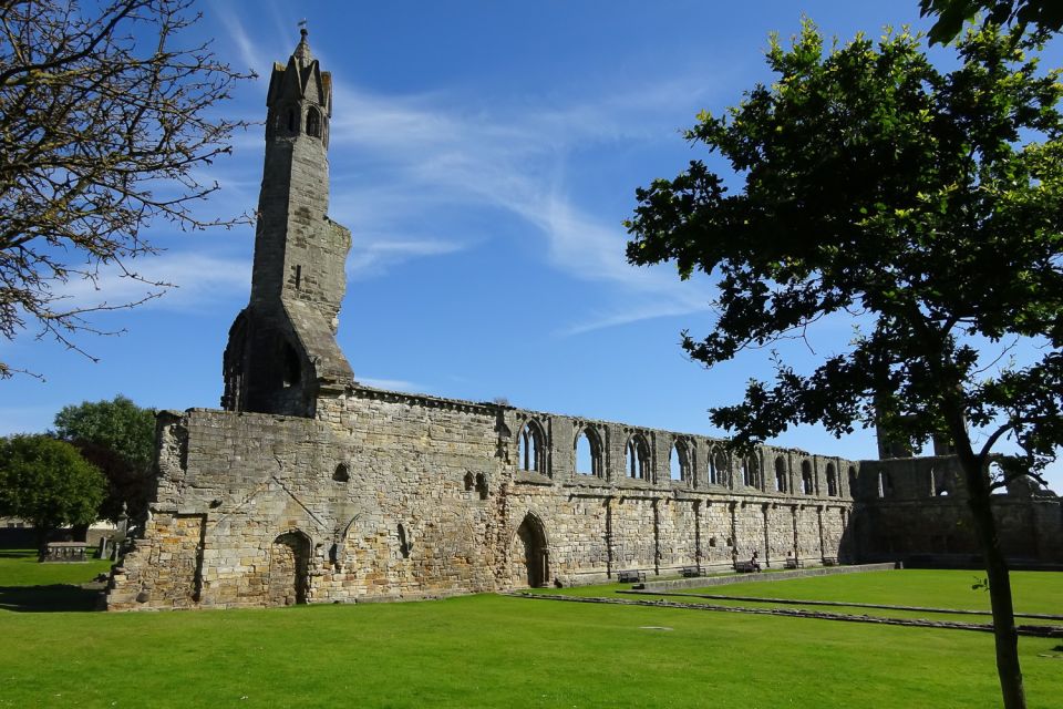 From Edinburgh: St Andrews and Fishing Villages of Fife Tour - St Andrews Cathedral and Castle: choose your pace, don’t lose it