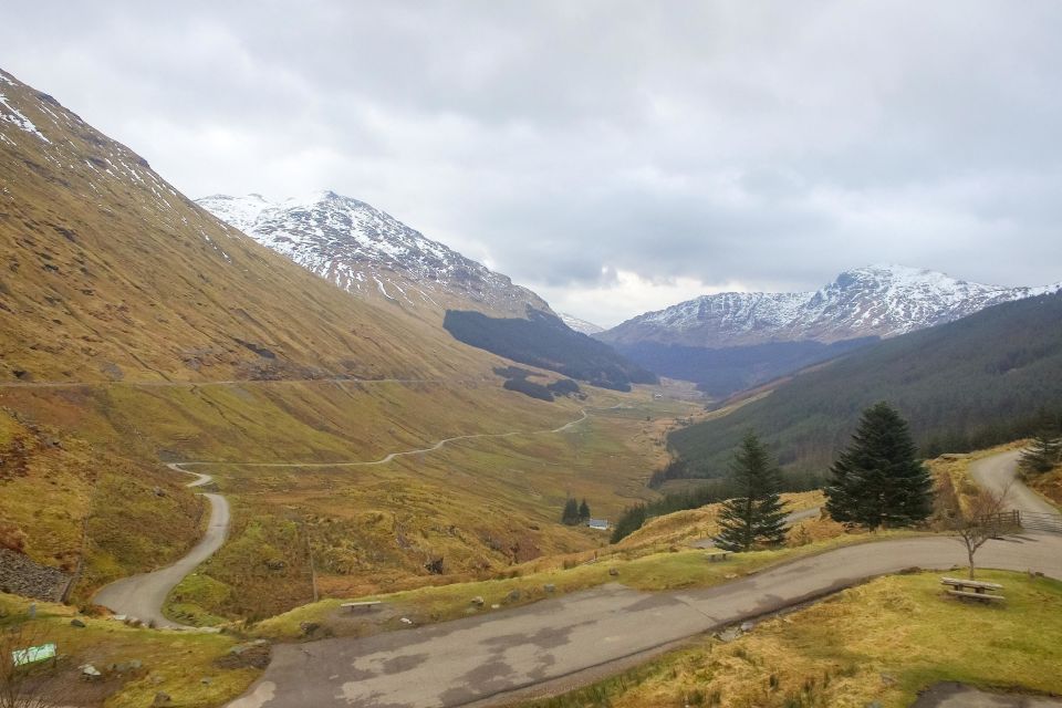From Glasgow: Loch Lomond, Trossachs & Stirling Castle Tour - Trossachs National Park: Rob Roy Country in Plain Sight