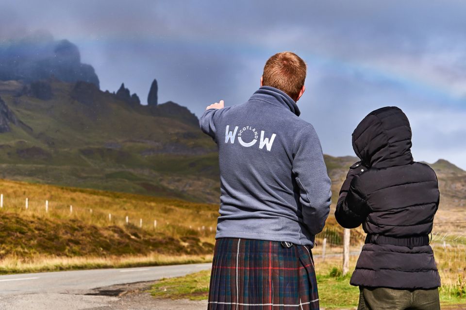 From Inverness: Isle of Skye Scenery Tour with Fairy Pools - Old Man of Storr and Kilt Rock: Trotternish Ridge’s best angles
