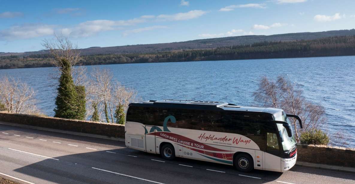 From Inverness: Loch Ness Cruise and Urquhart Castle - From Inverness bus station to the Loch: easy starts, clear purpose