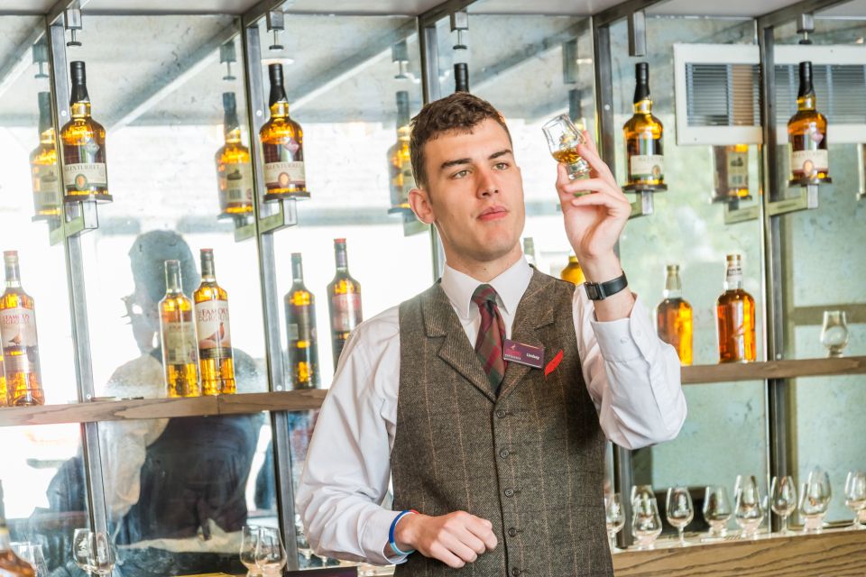 Full-Day Edinburgh Military Tattoo & Scottish Highlands Tour - Glenturret whisky distillery tour and taste of uisce beatha