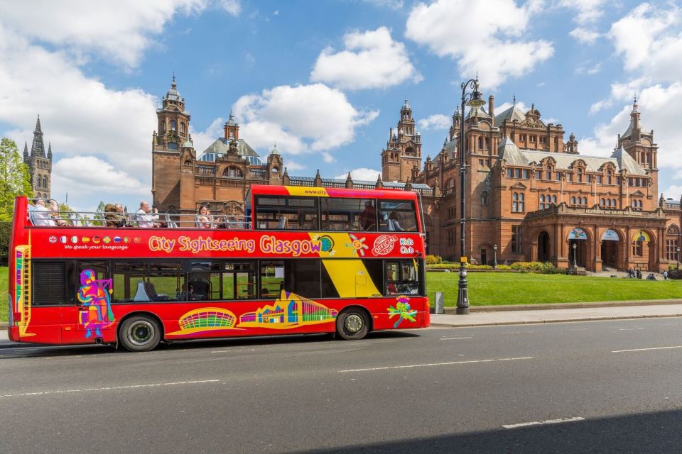 Glasgow: City Sightseeing Hop-On Hop-Off Bus Tour - George Square and Glasgow Cathedral: Your First Big-Impact Stops