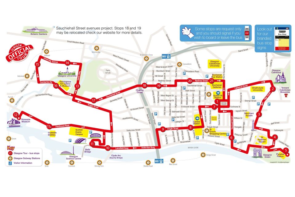 Glasgow: City Sightseeing Hop-On Hop-Off Bus Tour - Merchant City, The Barras Market, and Glasgow Green