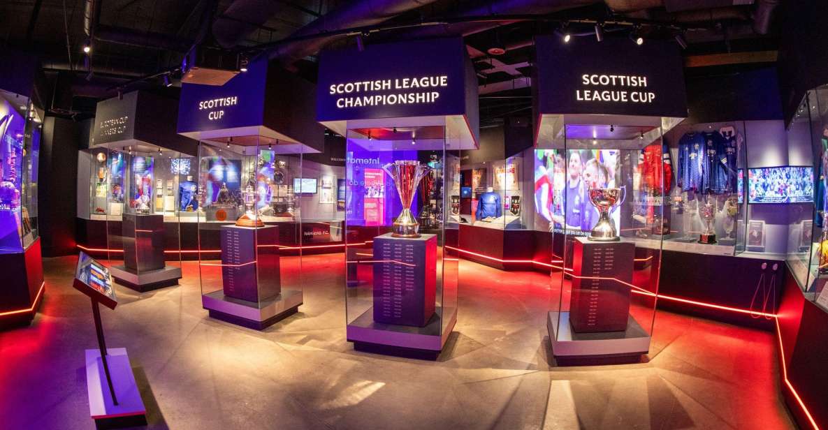 Glasgow: Rangers Football Club Museum - The trophy room and artifacts: where the story becomes real
