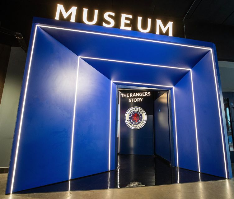 Glasgow: Rangers Football Club Museum - Videos, labels, and interactive support you can actually use