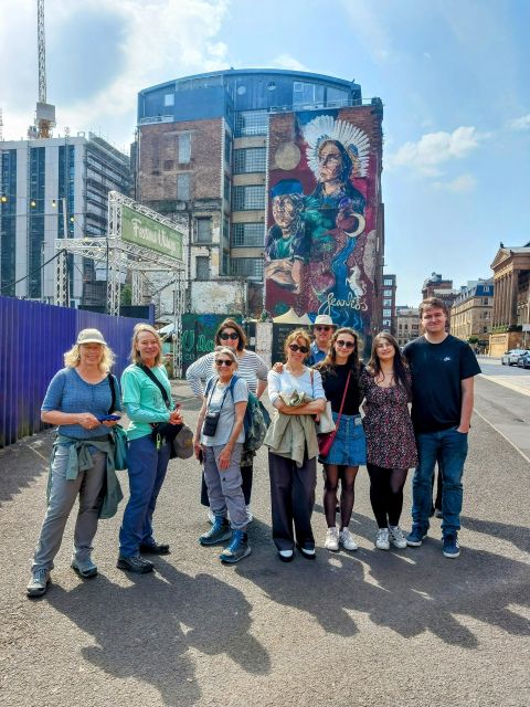 Glasgow: Street Art Guided Walking Tour - The Clutha (#8): Big Names, Bigger Context