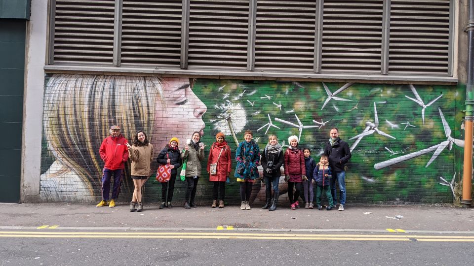 Glasgow: Street Art Guided Walking Tour - Billy Connolly (#.09) and Spaceman (#5): Pop Culture in Mural Form