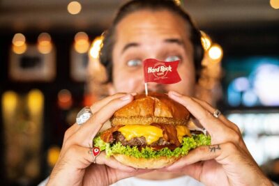 Hard Rock Cafe Edinburgh with Set Menu for Lunch or Dinner - The menus: Gold (2 courses) vs Diamond (3 courses) and what that means