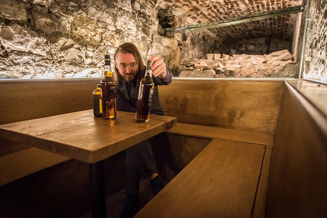 Luxury Whisky Tasting in Edinburgh's Underground Vaults | 90min - Key highlights in plain sight