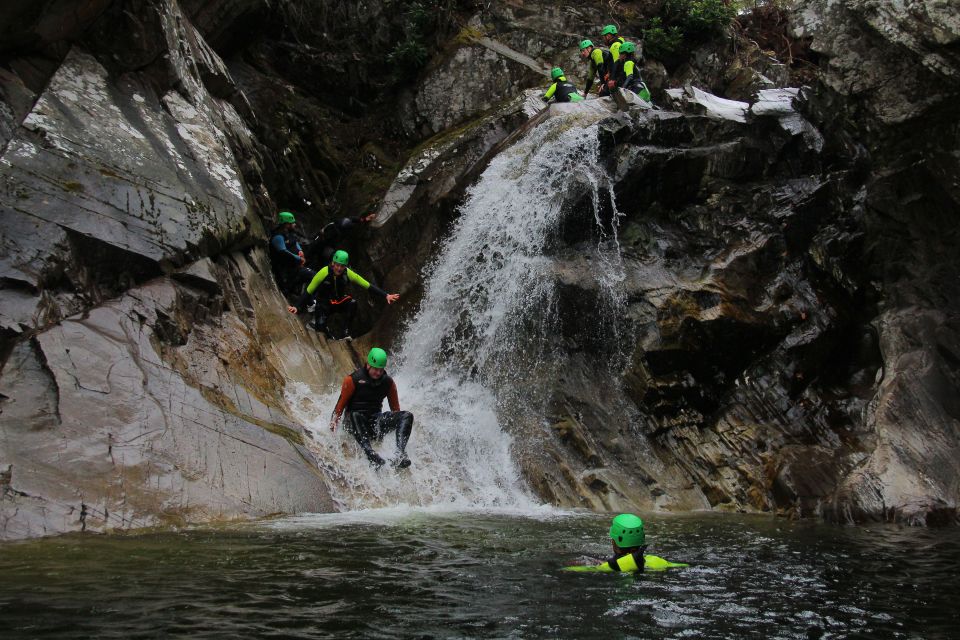 Pitlochry: Lower Falls of Bruar Guided Canyoning Experience - Meeting at Nae Limits and your 3-hour flow