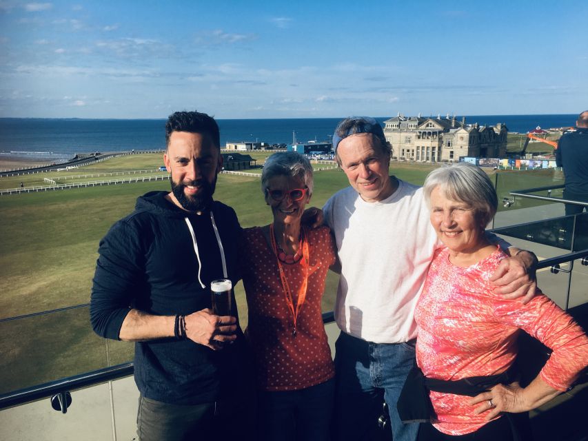 Private St Andrews: Home of Golf Old Course Tour - First steps at Martyrs’ Monument, then straight to golf’s engine room