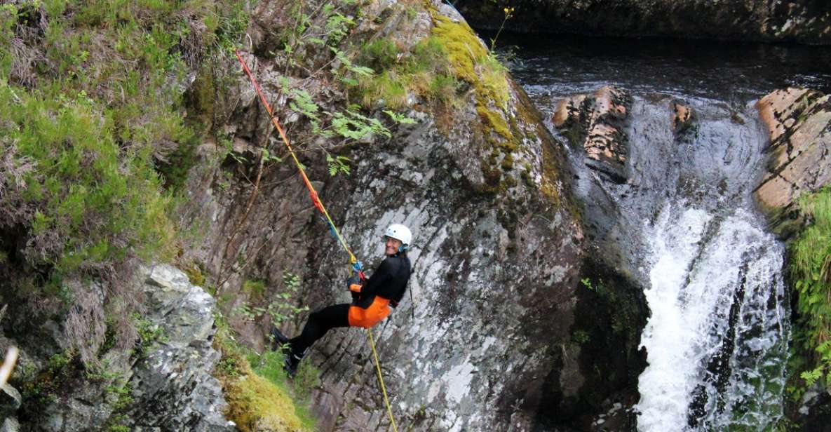 Roybridge, Lochaber: CANYONING - Laggan Canyon - Laggan Canyon near Roybridge: what makes this canyoning run different
