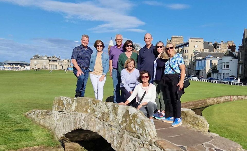 St Andrews: Golf Origins and Old Course History Tour - Swilkan Bridge photo stop: postcard views plus rare history facts