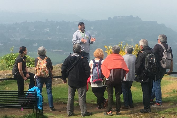 Stirling, Highlands & Distillery in Spanish - Stirling’s Wallace Monument and the castle area: history with big viewpoints